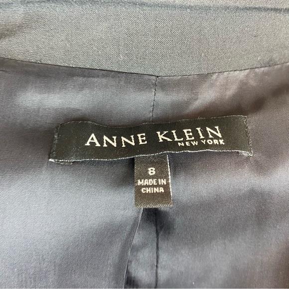 Anne Klein Black Button Blazer - Picture 5 of 6